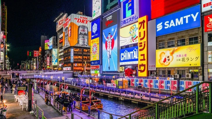 오사카 필수 여행 코스 도톤보리 신사이바시