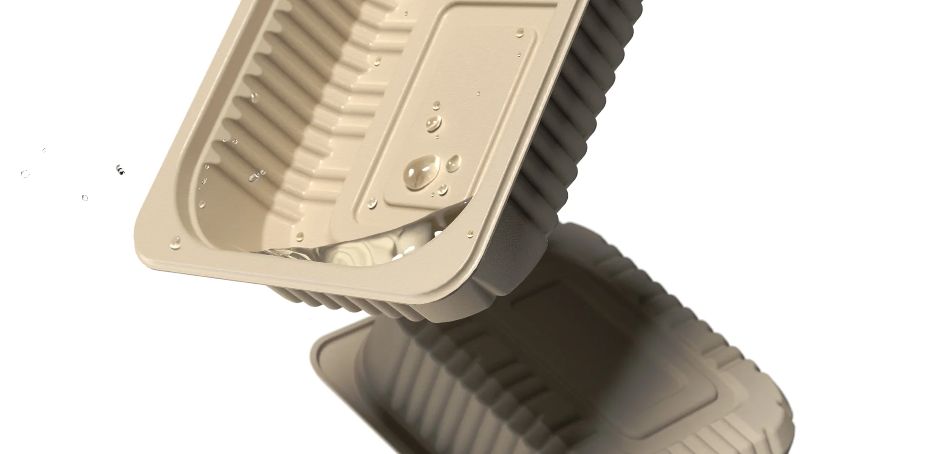 SK 텔레콤 친환경 도시락 용기 사례