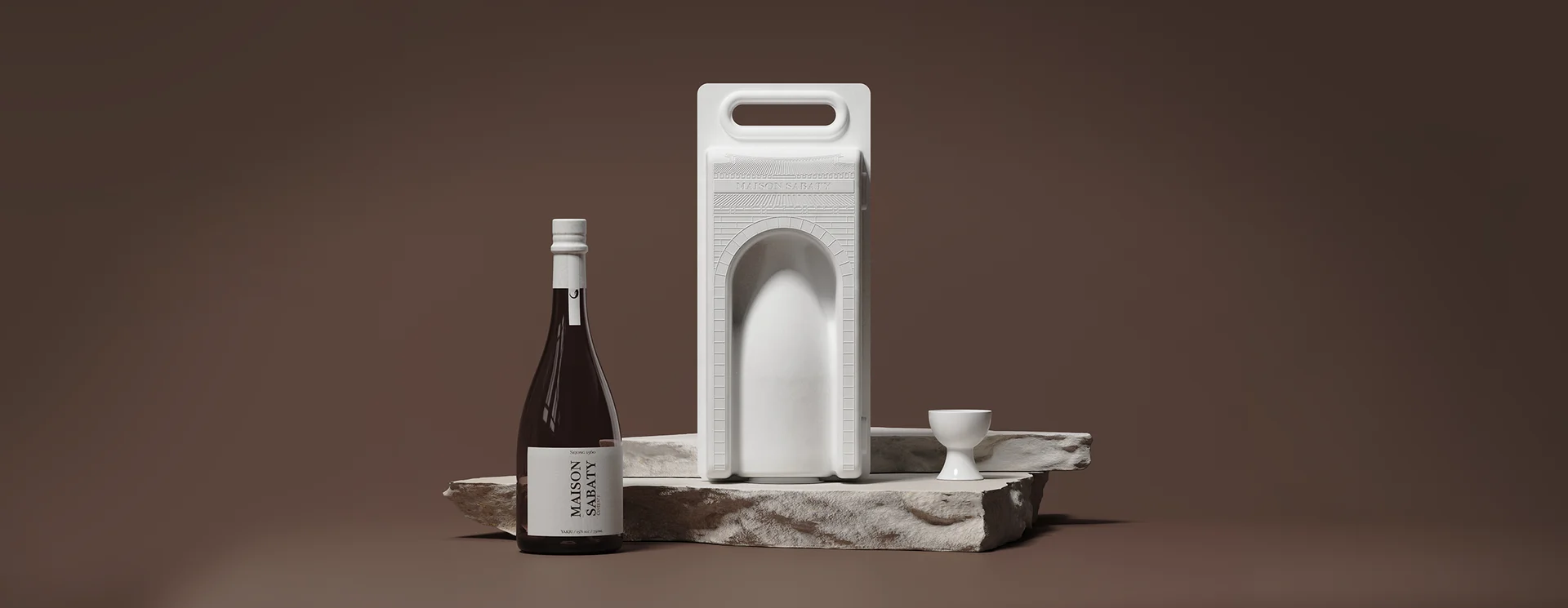 리스튜디오에서 만든 F&B 친환경 패키지 [메종사바티]