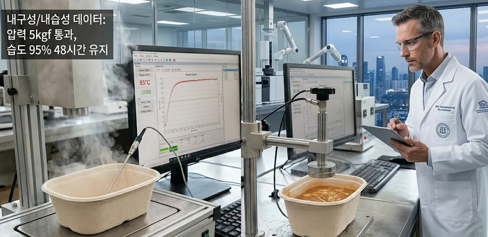 리스튜디오에서 만든 F&B 친환경 패키지는 공학적 데이터로 증명