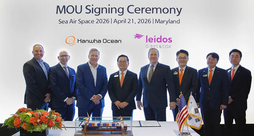 레이도스 깁스 앤 콕스(Leidos Gibbs & Cox)와 양해각서(MOU) 체결