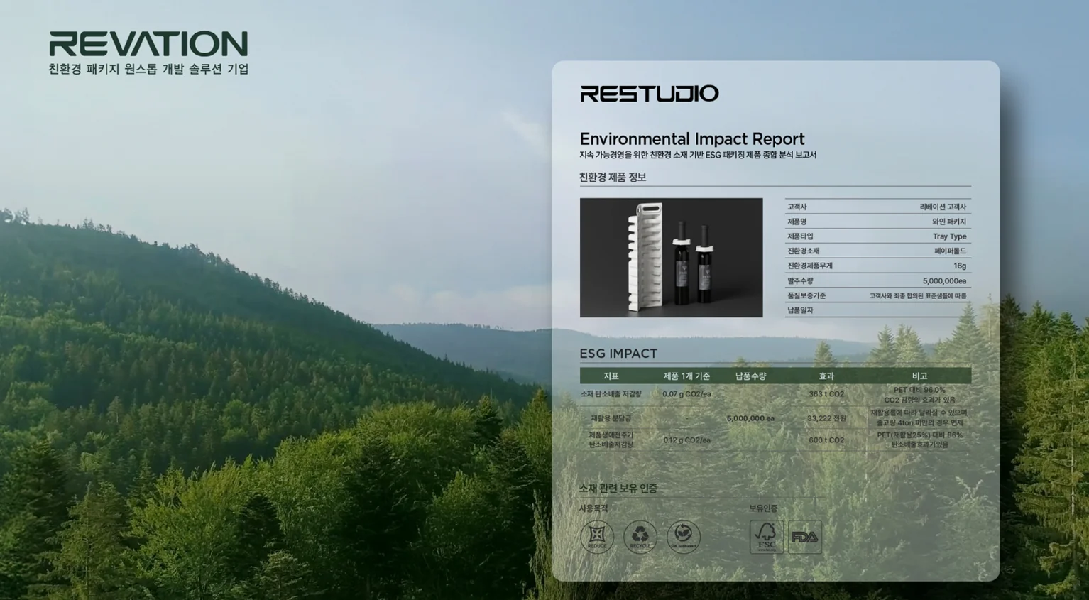 친환경 패키지 원스톱 솔루션 리스튜디오