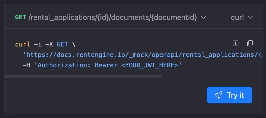 Use RentEngine's open API to push application data to other tools in your tech stack. 