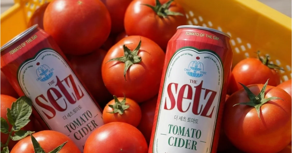 세츠 토마토 스파클링 과실주 온라인 구매 춘천 토마토 홍천 사과 500ml