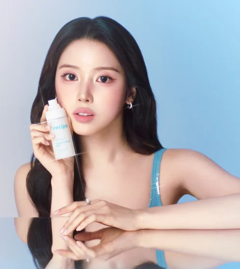 화잘먹 미스트 - 아이레시피 브랜드 엠버서더 엔믹스 지우 