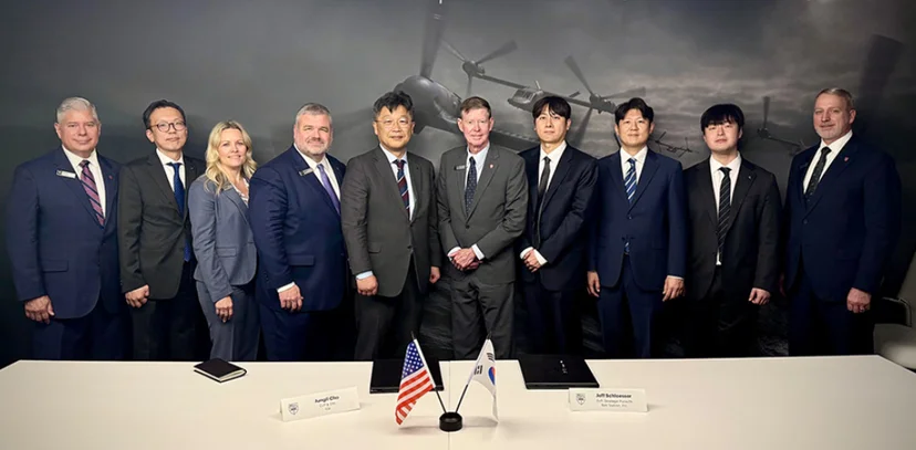 미국 벨 텍스트론(Bell Textron)과 차세대 고속 중형기동헬기(HSMUH) 공동 협력 MOU 체결