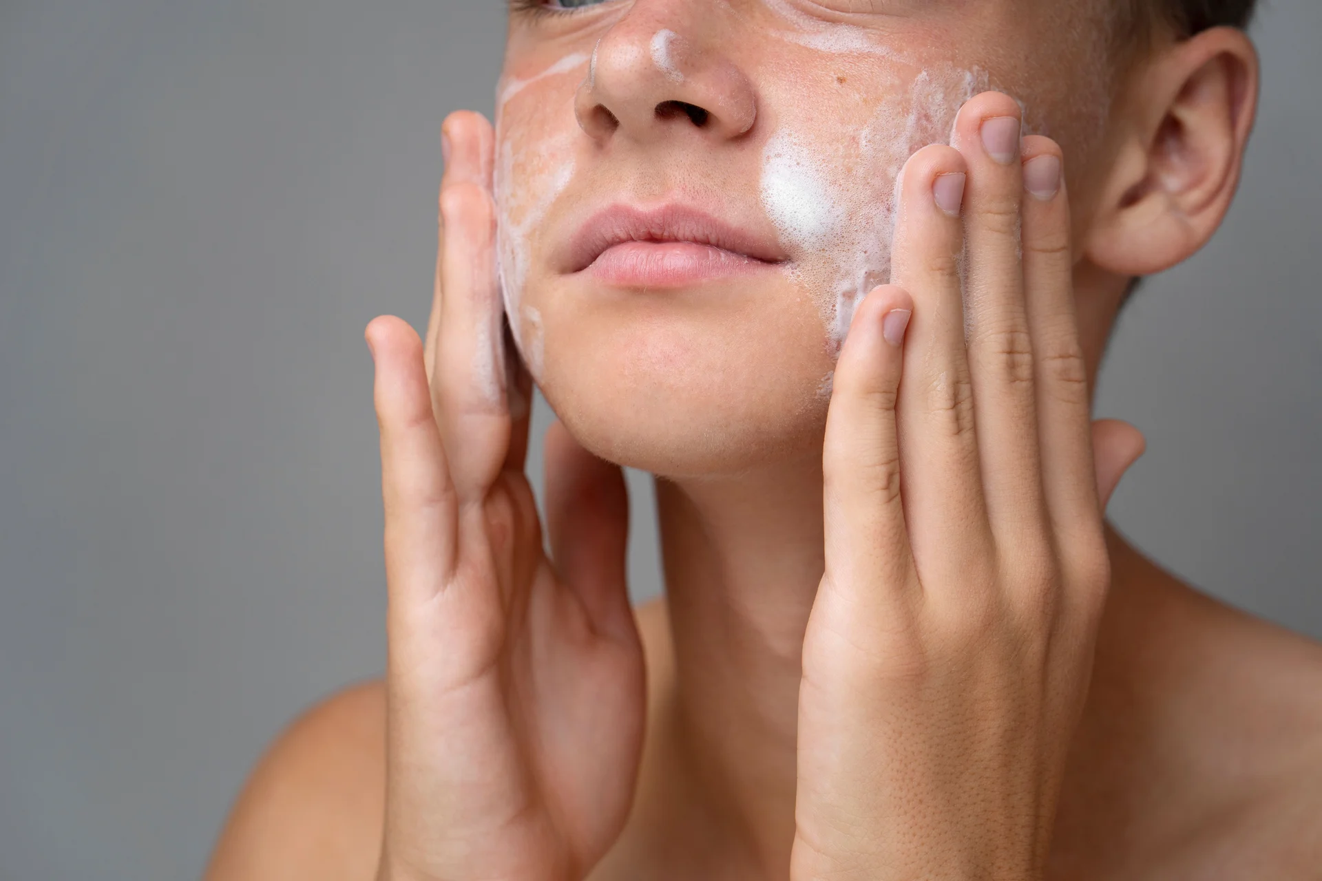 face wash with papain enzyme cleanser