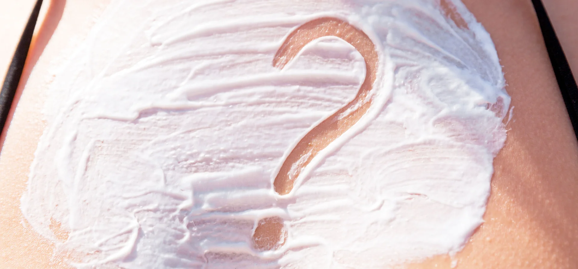 enzyme cleanser applying