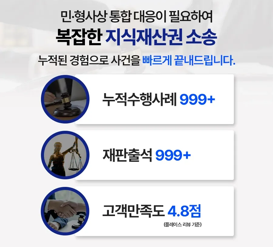 지식재산권전문변호사 직접 상담 | 법무법인 태림