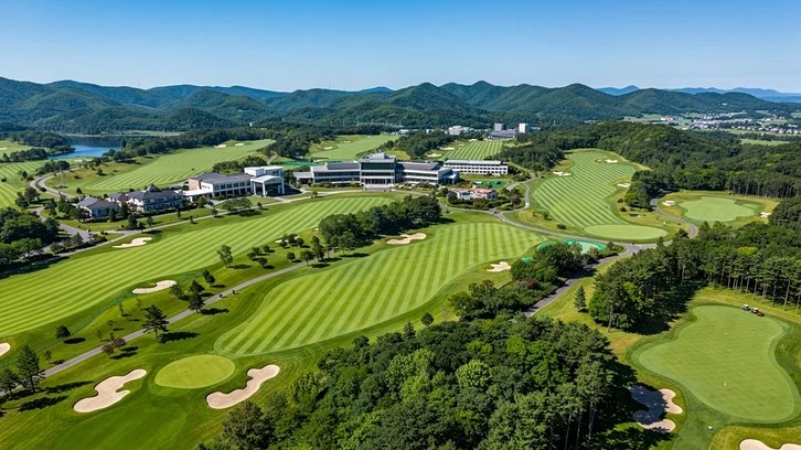 삿포로 기타히로시마 골프클럽 전경