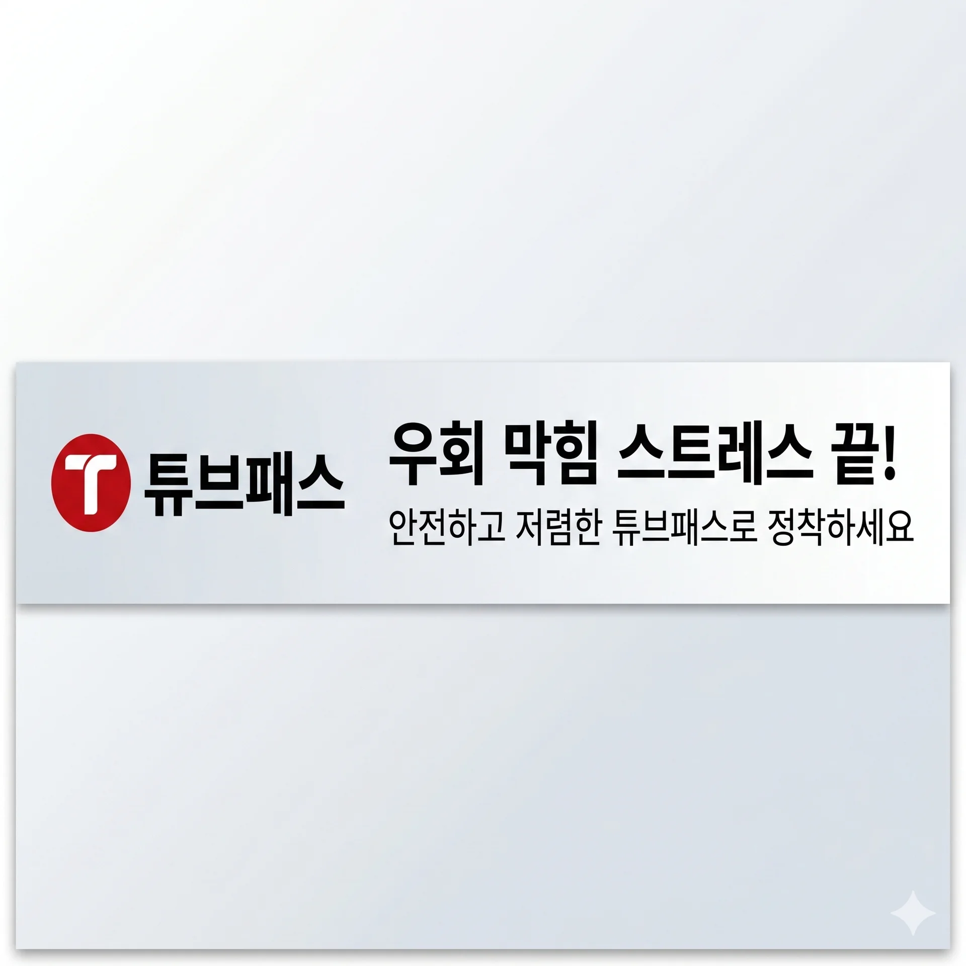 안전하고 저렴한 튜브패스