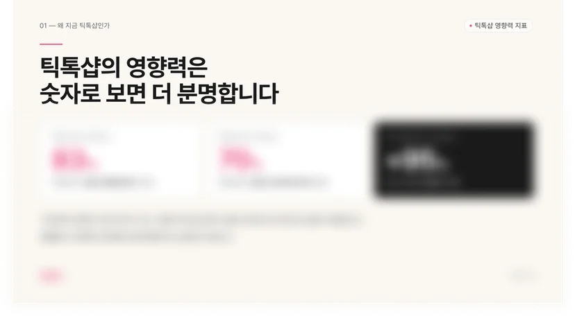 미국 틱톡샵 전략