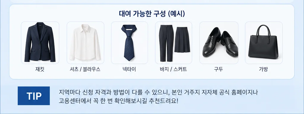 면접 정장 대여