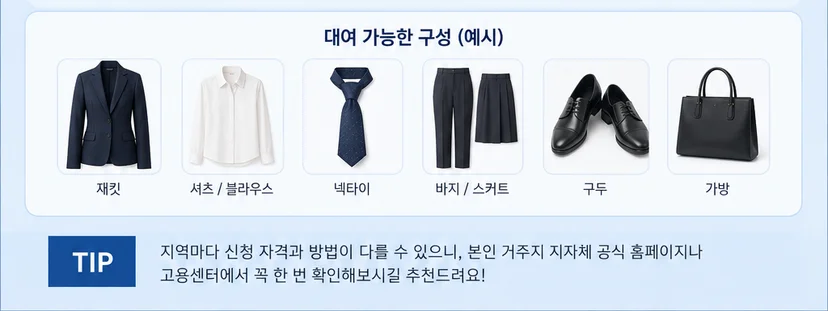 면접 정장 대여