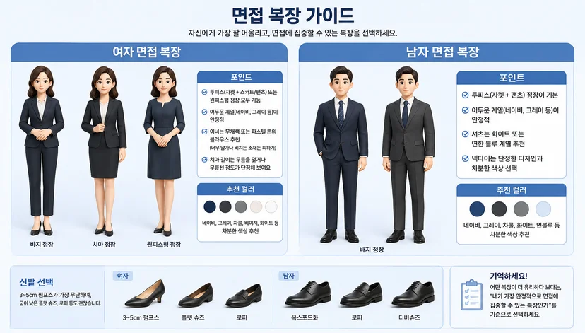 금융공기업 면접 복장, 치마 vs 바지 정장 뭐가 더 좋을까?