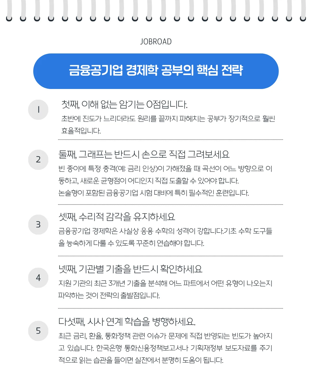 금융공기업 경제학 공부 5대 핵심 전략 (이해, 그래프, 수리, 기출, 시사)