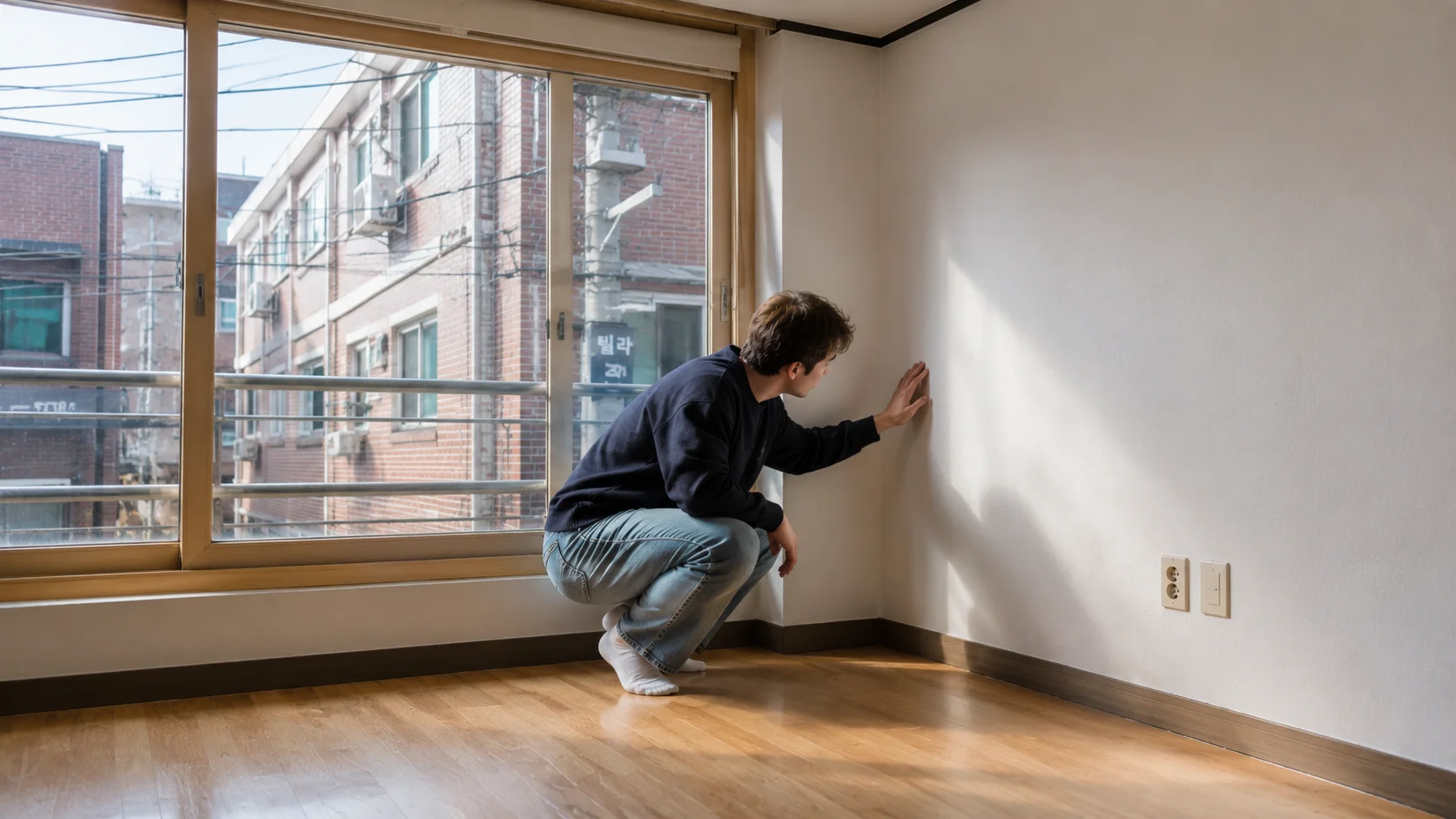 Finding a clean, bright room in Korea