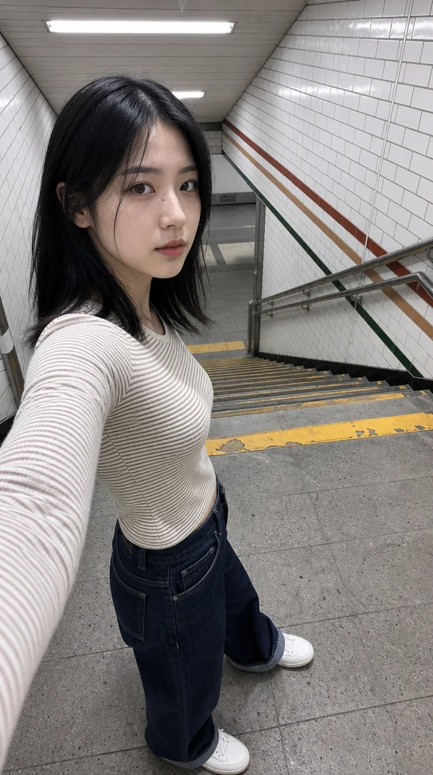 AI 인플루언서 예시 1: AI로 생성한 한국 여성 가상 인플루언서