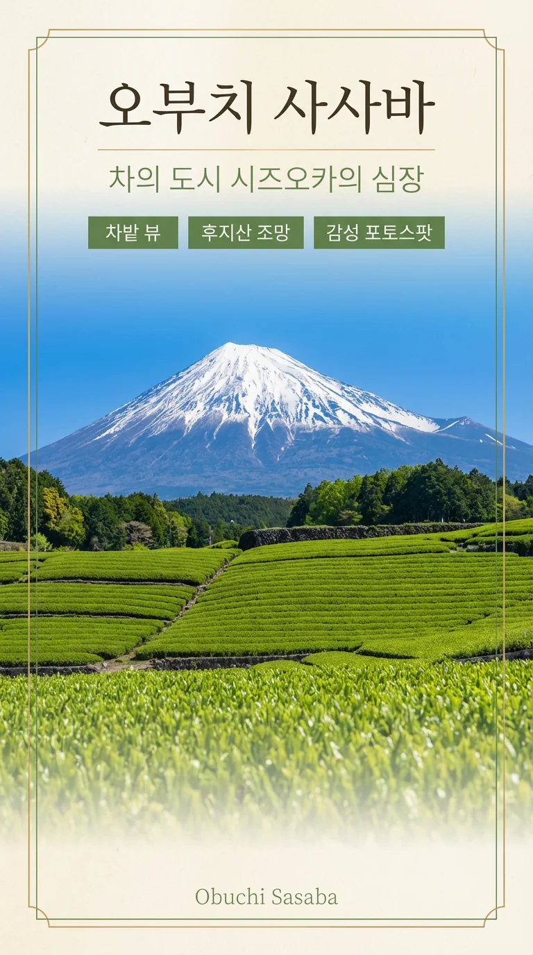일본 소도시 여행 시즈오카 패키지 오부치 사사바