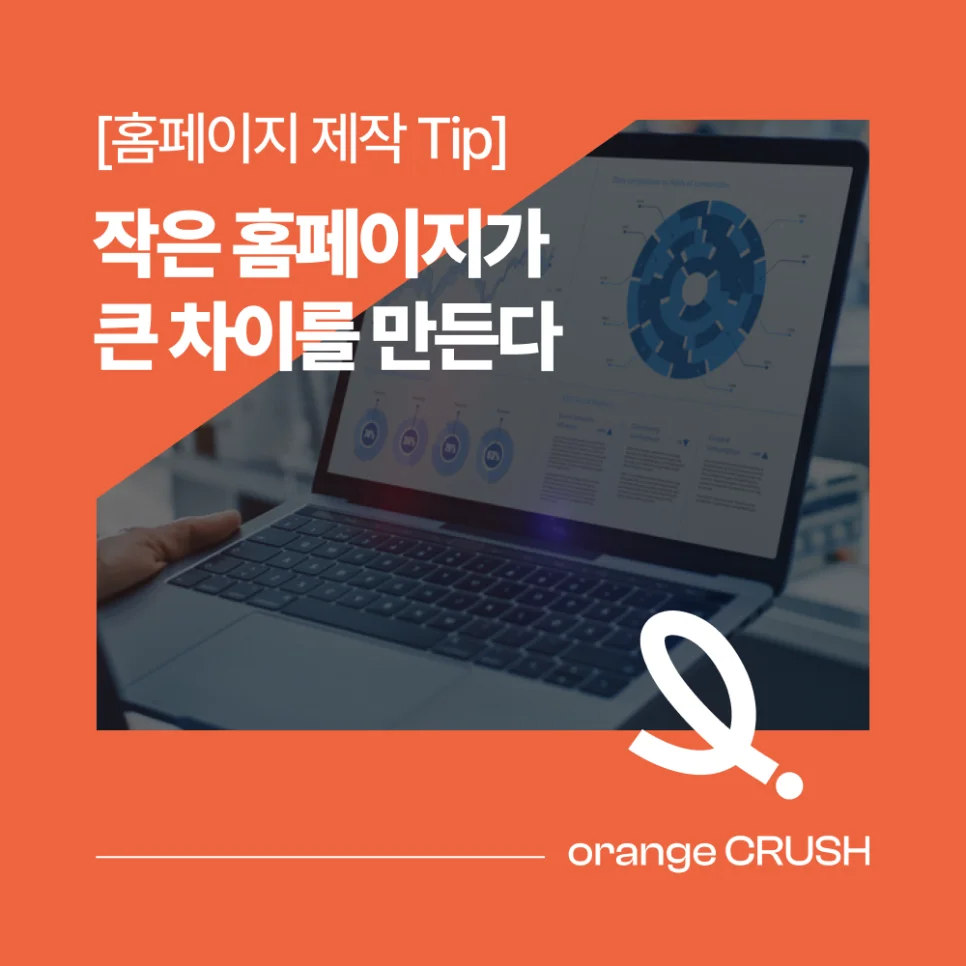 작은 홈페이지, 큰 차이