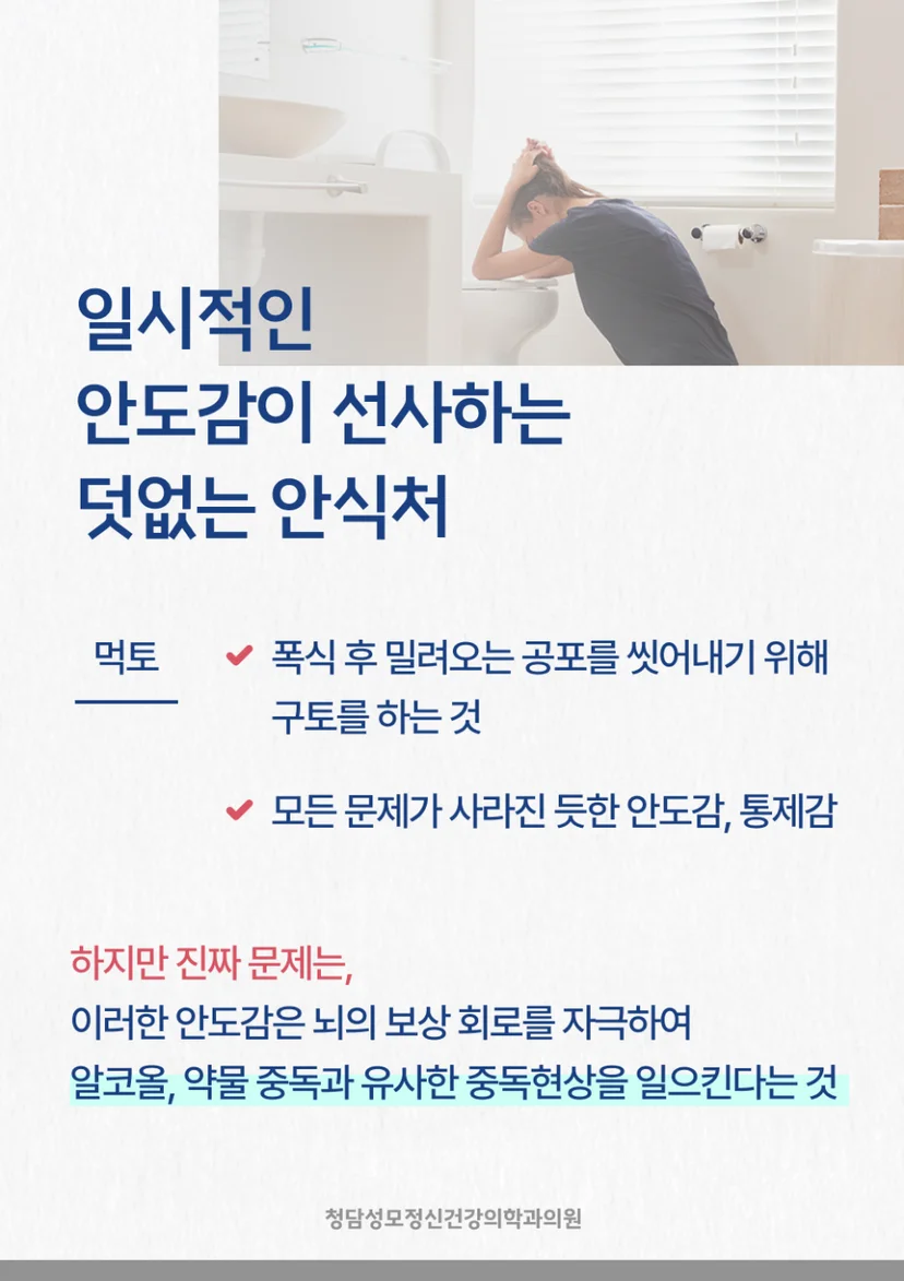폭식 먹토 중독