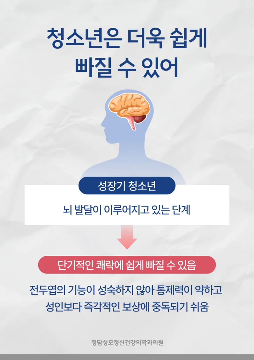 청소년 전두엽 미발달
