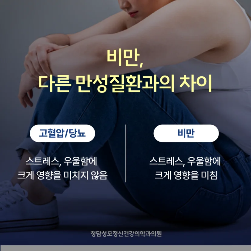 비만과 만성질환의 차이