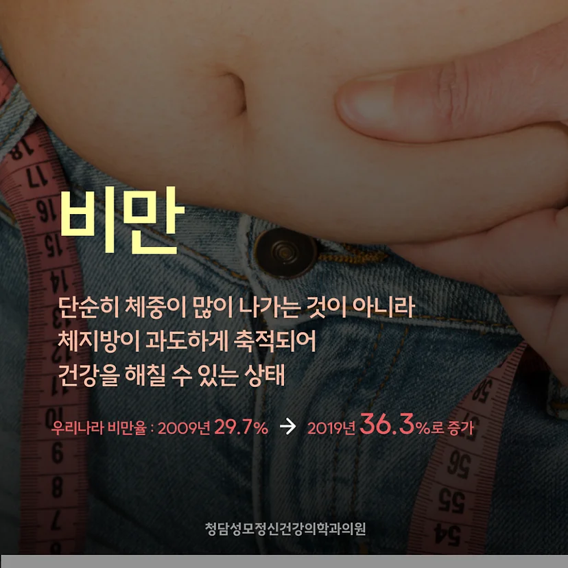 비만 정확한 뜻