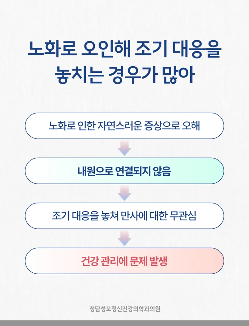 노인우울증 오인