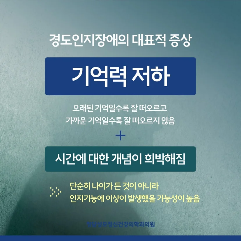 경도인지장애 통계