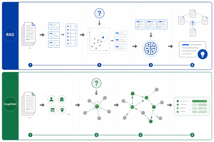 RAG vs GraphRAG