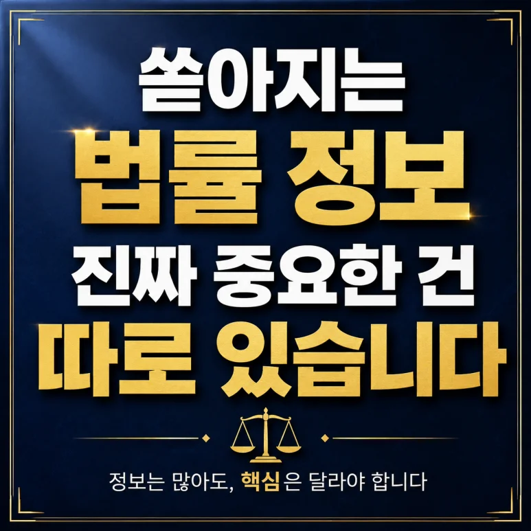 핵심 법률정보