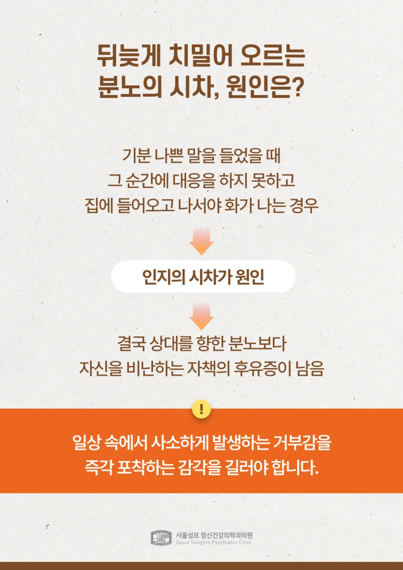 분노의 시차 원인