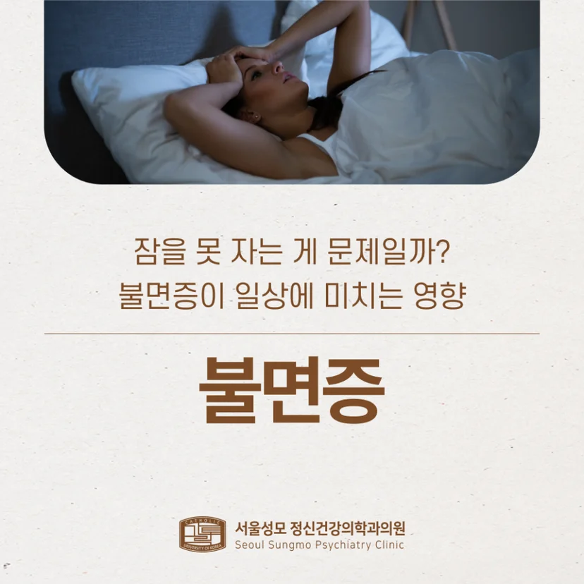 불면증 표지