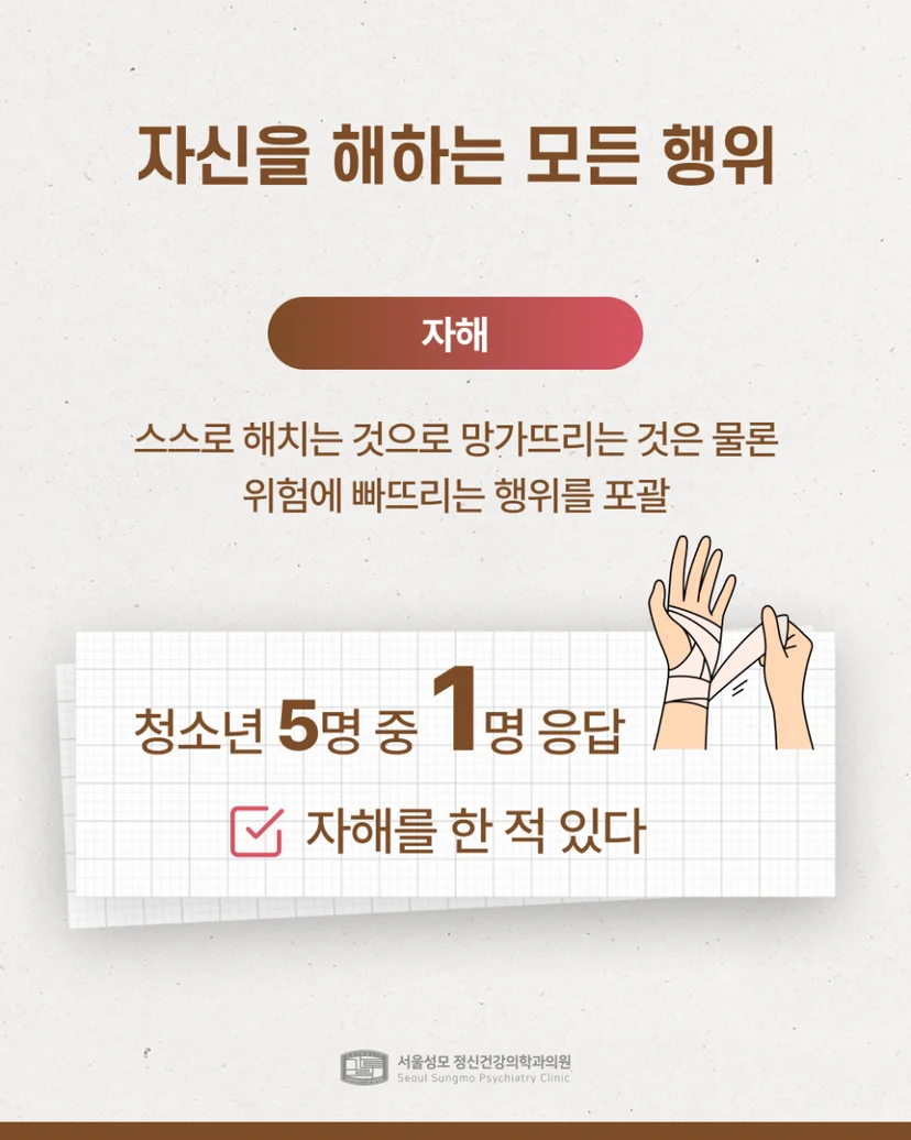 자해의 정의