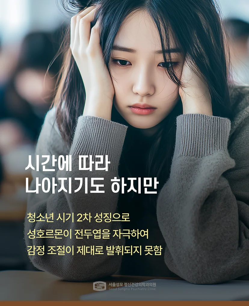 청소년 불안장애의 특징