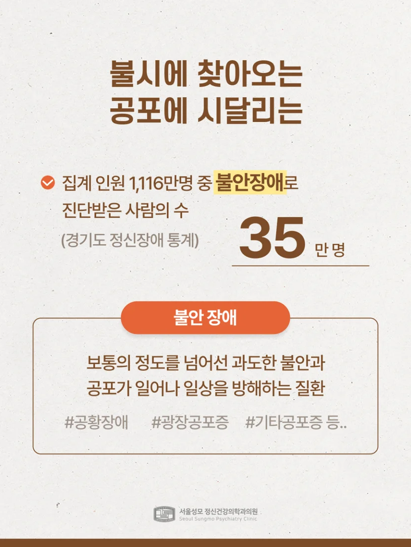 불안장애 진단 통계