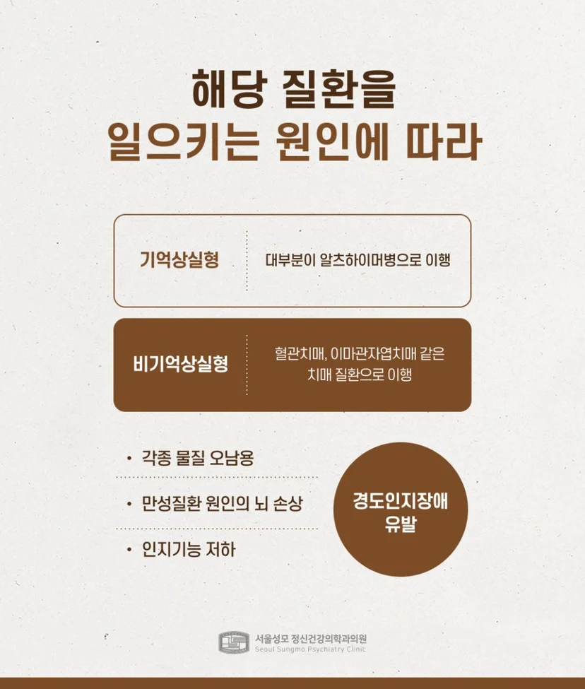 경도인지장애 원인