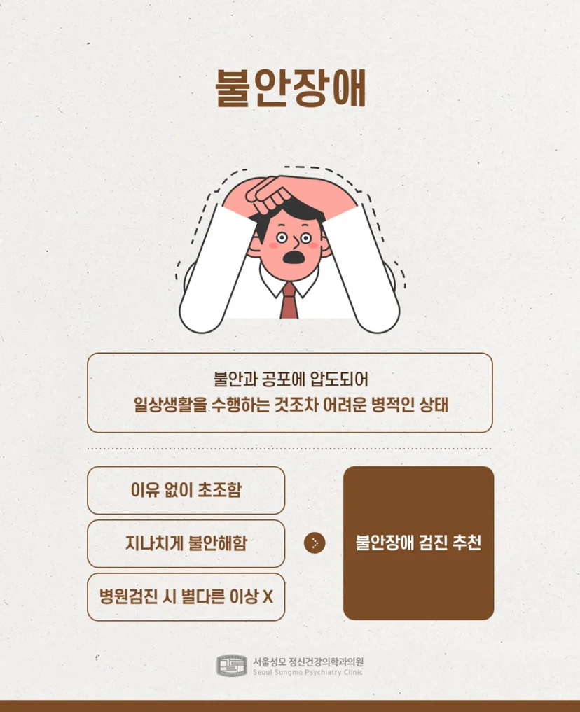 불안장애 설명