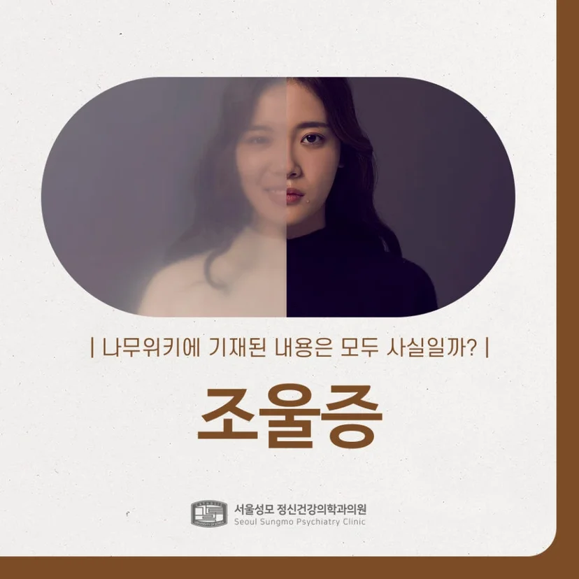 조울증 표지