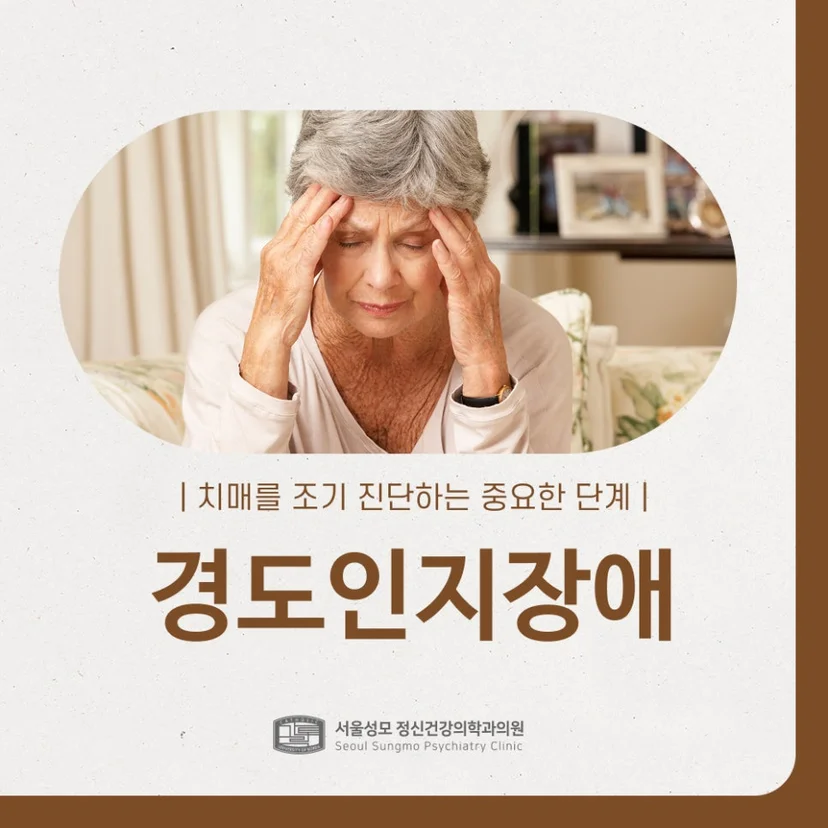 경도인지장애 표지