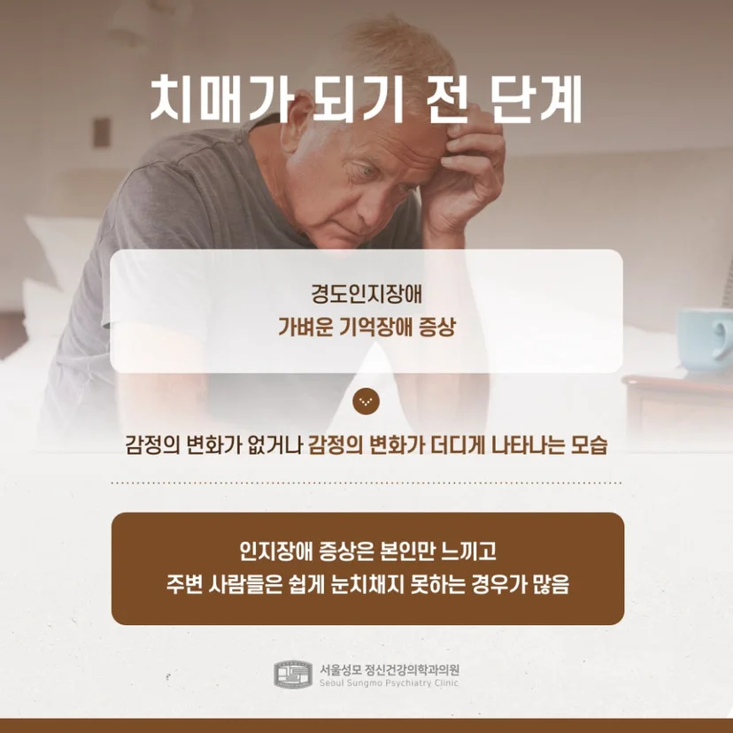 경도인지장애 정의
