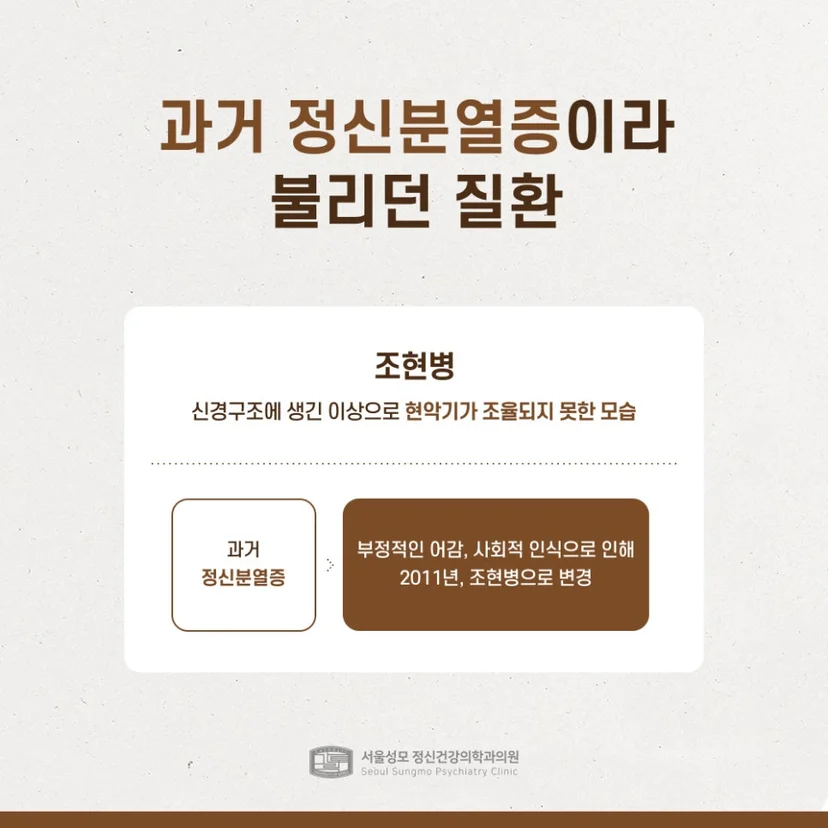 조현병 정신분열증