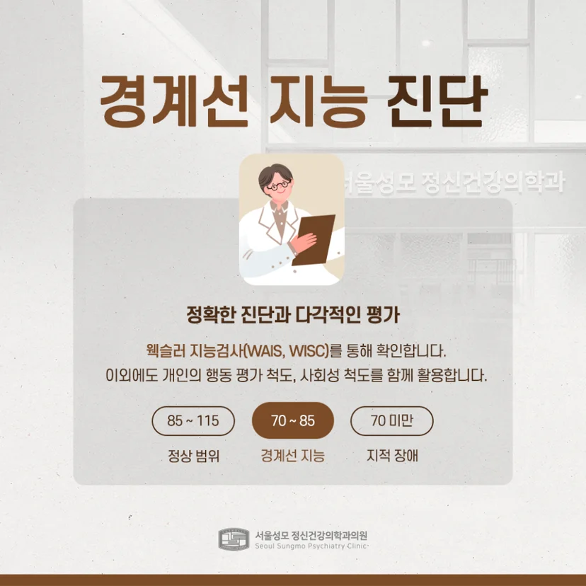 경계선지능 진단기준