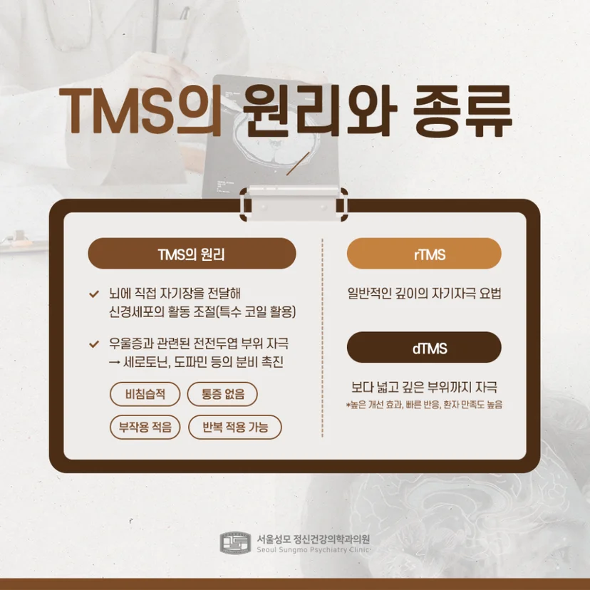 TMS 원리 및 종류