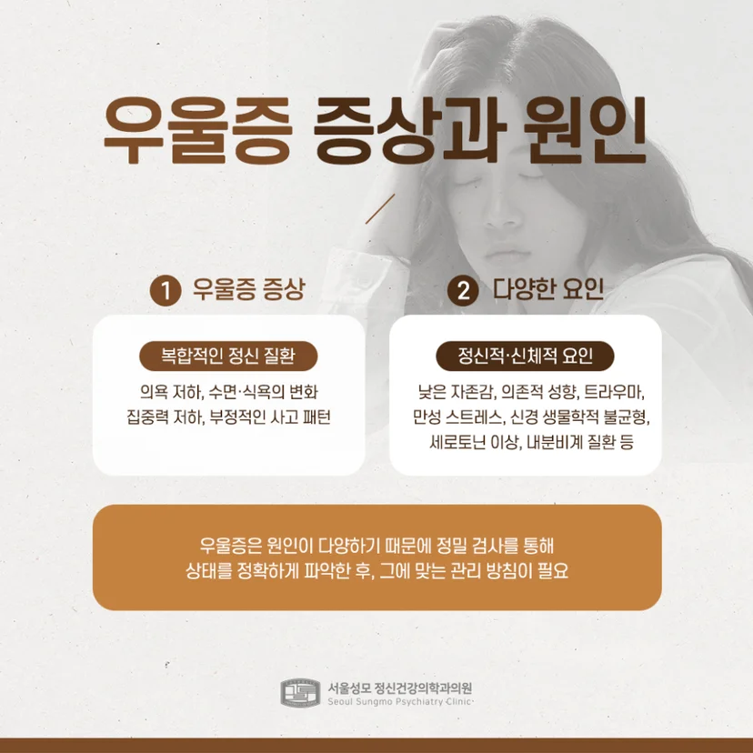 우울증 증상 및 원인