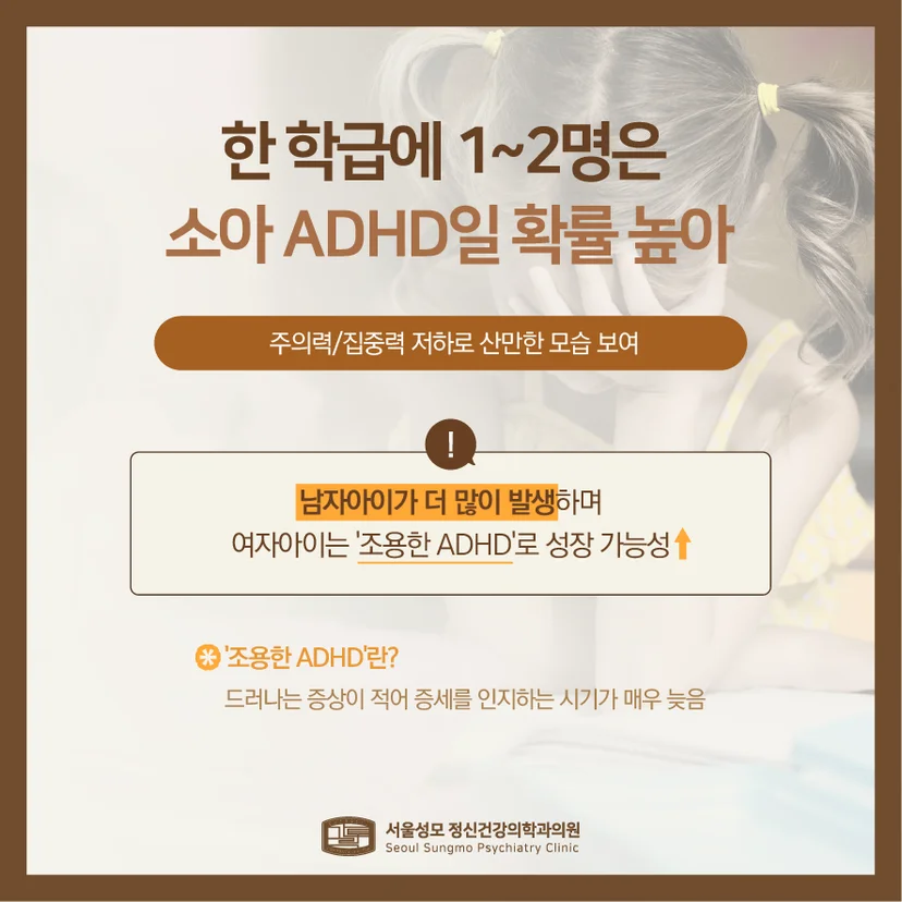 소아 ADHD 통계