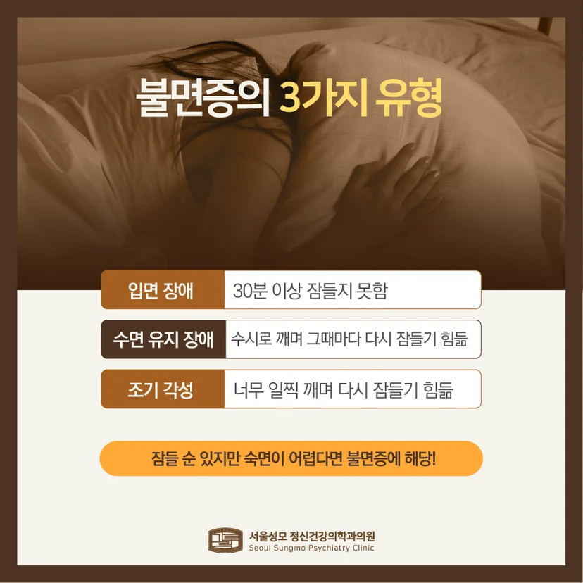 불면증 유형