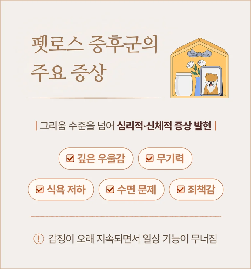 펫로스 증후군 증상