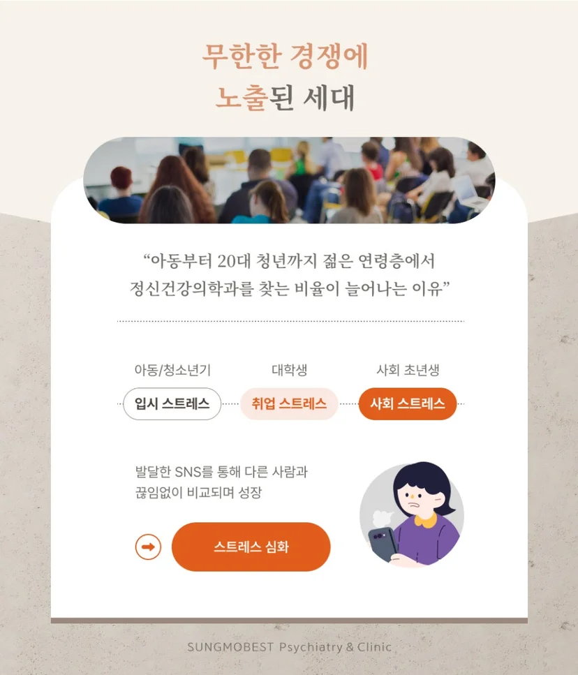 무한 경쟁에 노출된 세대